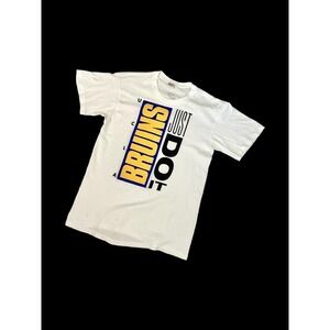 UCLA Bruins Nike Vintage Tshirt Just Do It XL 90's Y2K Swoosh White Grey Tag